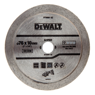 DT20591 DeWalt Diamantový kotouč na oblakdy 76mm pro DCS438