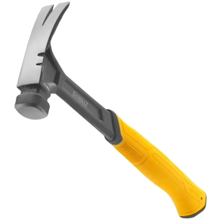 DWHT51003-0 DeWALT Ocelové tesařské kladivo 454 g, rovný nos, hladká hlava