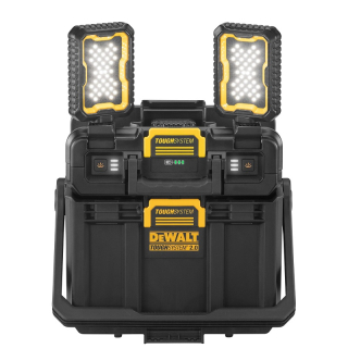 DWST08061-1 DeWALT Aku nastavitelné pracovní světlo s úložným prostorem TOUGHSYSTEM 2.0