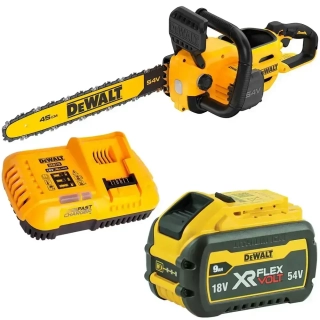 DCMCS574X1 DeWALT Aku řetězová pila 45cm Flexvolt 54V, 1x baterie 9,0 Ah