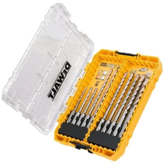 DT70753 DeWALT Sada vrtáků SDS Plus do zdiva 10ks v pouzdře Medium TOUGH CASE 