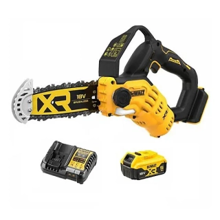 DCMPS520P1 DeWALT Aku řetězová prořezávací pila 20 cm 18V XR, 1x 5,0 Ah Li-Ion