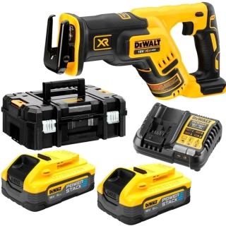 DCS367H2T DeWALT Aku mečová pila, bezuhlíková, 18V XR 2x 5,0 Ah POWERSTACK, TSTAK