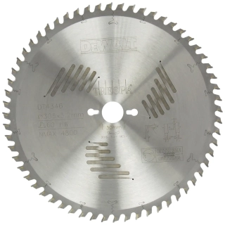 DT4346 DeWALT EXTREME Pilový kotouč 305 x 30 mm, 60 zubů, HZ 10 °, pro materiály TRESPA