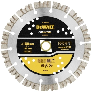 DT20468 DeWALT EXTREME RUNTIME Dia řezný kotouč 180 mm pro řezání stavebních materiálů
