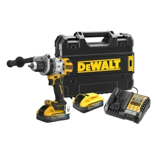 DCD1007H2T DeWALT aku bezuhlíková vrtačka s příklepem XRP 2x 18V 5,0 Ah Li-Ion Powestack