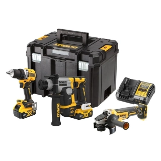DCK355P2T DeWALT AKU kombinovaná sada XR 18V, 2x 5,0Ah Li-Ion, TSTAK