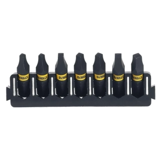 DT70815 DeWALT sada torzních bitů Quadrex SQ 25mm FLEXTORQ, 7ks v liště do ToughCase