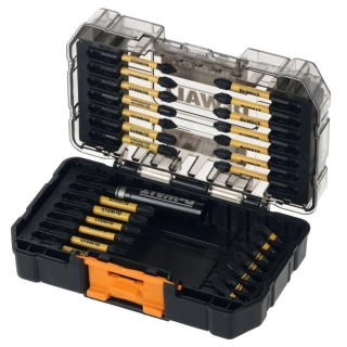 DT70902T DeWALT FLEXTORQ Limitovaná 28-dílná sada bitů/ šroubovacích nástavců McLaren