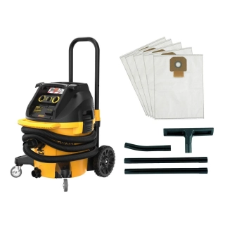 DWV905MKIT DeWALT Průmyslový vysavač třídy M, 38L s DWV9350 a DWV9402