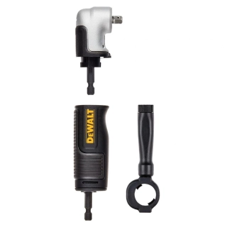 DT20504 DeWALT Pravoúhlý šroubovací nástavec 2v1, pravoúhlý adaptér šestihran 6,35 mm na čtyřhran 1/4"