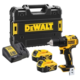 Kompaktní vrtačka/šroubovák s bezuhlíkovým motorem 18 V XR 2x 5,0Ah Li-Ion DeWALT DCD708P2T
