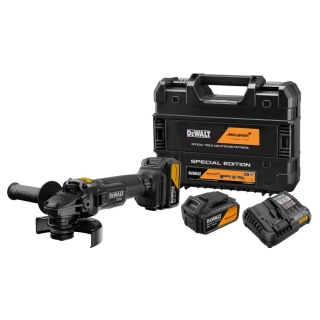 DCG45MP2T Aku bezuhlíková úhlová bruska 125 mm 18V XR 2x 5,0Ah McLaren edition DeWALT 