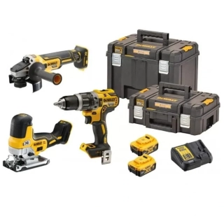 DCK329P2T DeWALT AKU kombinovaná sada XR 18V, 2x 5,0Ah Li-Ion, 2x TSTAK