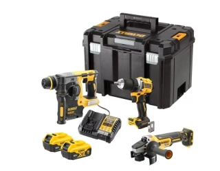 AKU kombinovaná sada 3dílů XR 18V, 2x 5,0Ah Li-Ion TSTAK DeWALT DCK330P2T