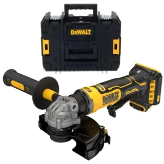 DCG404NT Aku bruska úhlová 125mm 18V XR TSTAK DeWALT, samostatný stroj