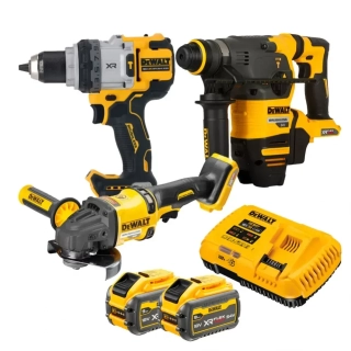 DCK319X2T DeWALT AKU kombinovaná sada 3dílů XR 18/ 54V, 2x FLEXVOLT 9,0 Ah