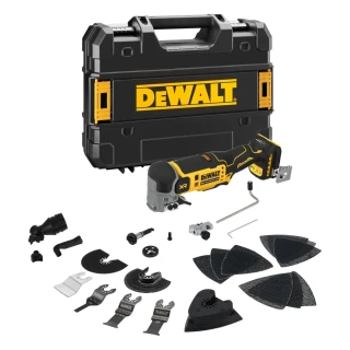 DCS359NT DeWALT Aku oscilační multibruska 18V XR, samostatný stroj v kufru