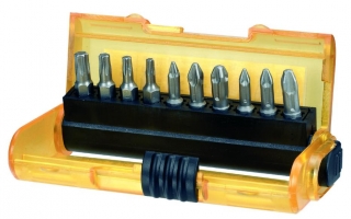 DT7916  DeWALT 11-ti dílná sada nástavců Torsion Extra Grip