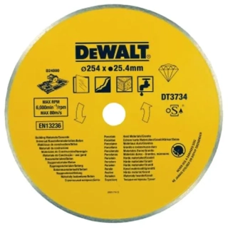 DT3734 DeWALT Diamantový kotouč 254 mm na keramické obklady pro D24000 , D36000
