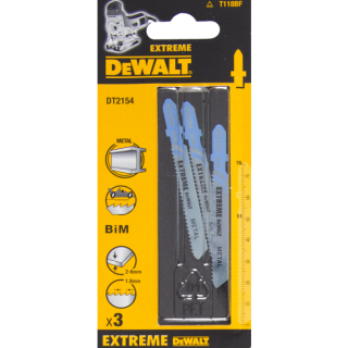 DT2154 DeWALT bimetalový pilový plátek EXTREME 76 mm 3 ks