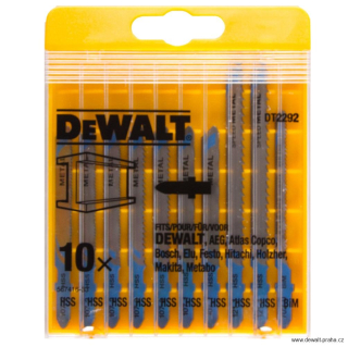 DT2292 DeWALT Sada pilových listů k řezání kovu 10 ks